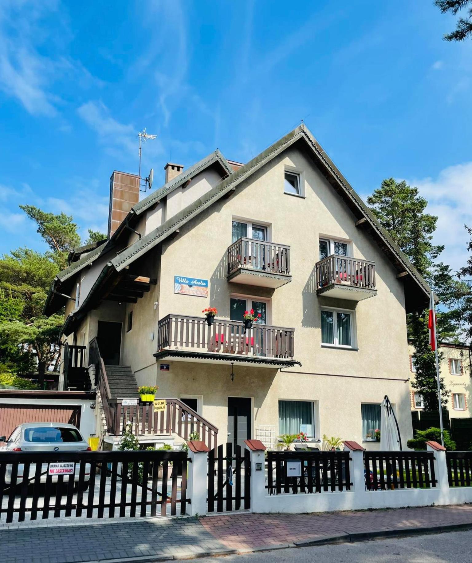 Villa Azalia Jastrzębia Góra Kültér fotó